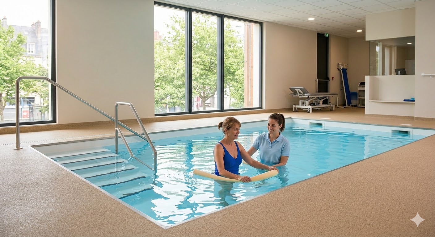 Piscine de réeducation sur Rennes et le departement 35